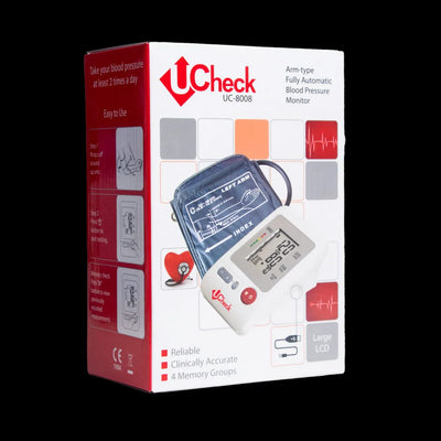Ucheck Blood Pressure Monitor – Upper Arm BP Operator