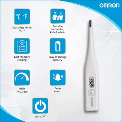 Omron MC-246 60 Second Digital Thermometer
