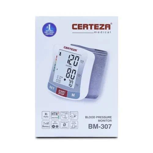 Certeza Wrist Type Digital Blood Pressure Monitor BM 307