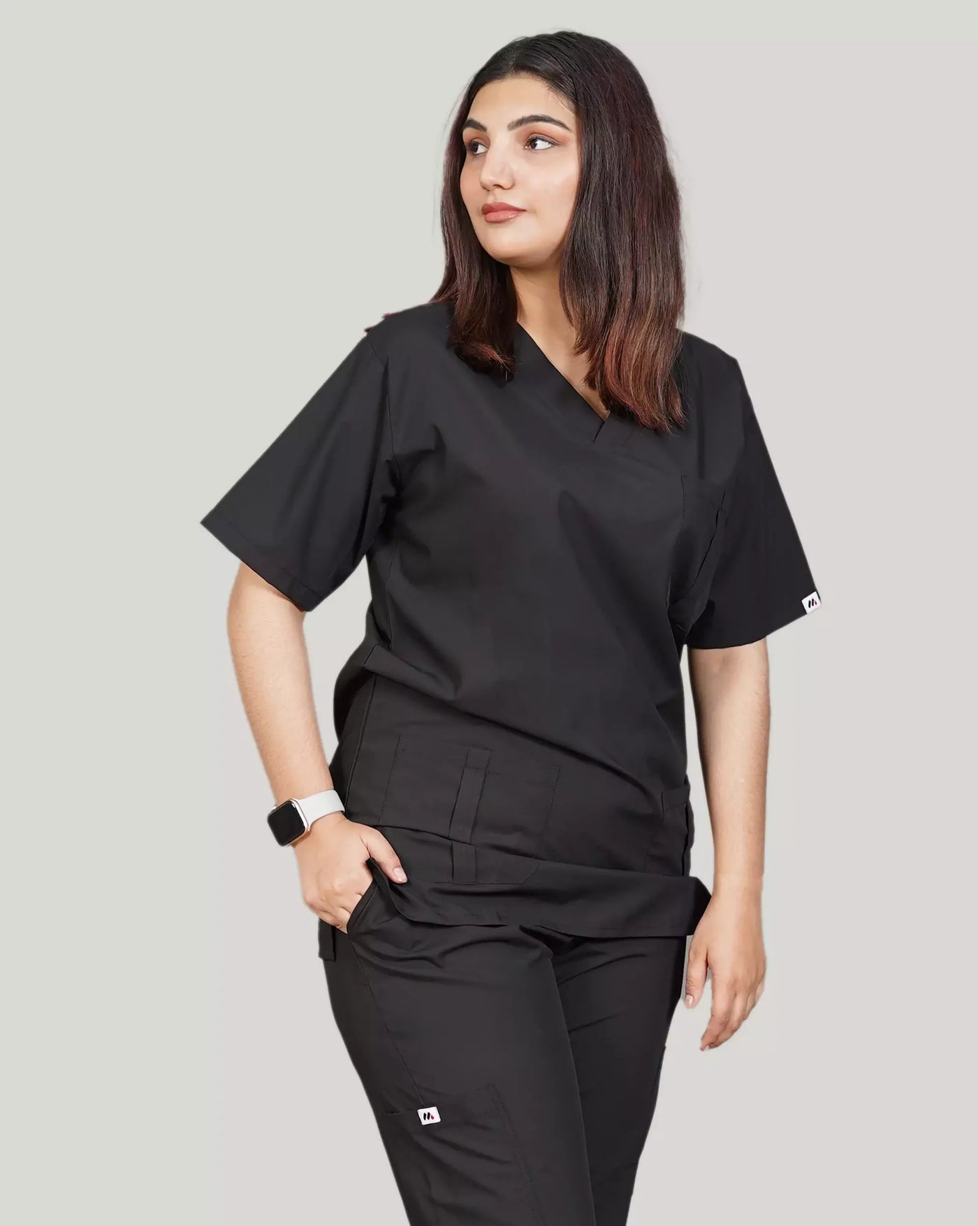 LuxeMed Premium Scrub Black