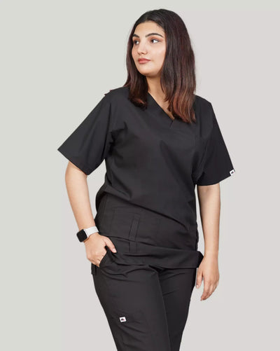 LuxeMed Premium Scrub Black