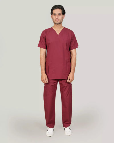 LuxeMed Premium Scrub Mehroon