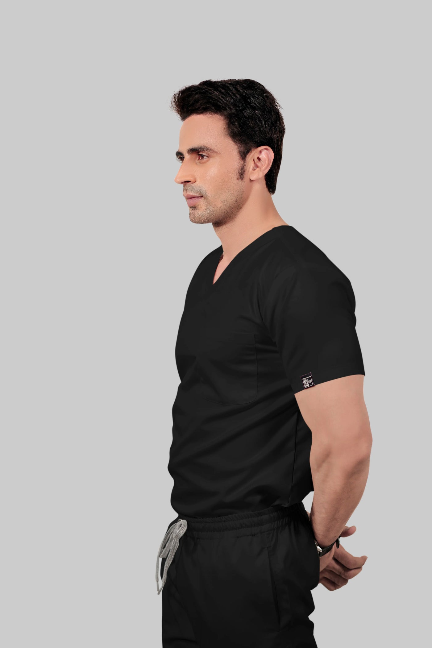 LuxeMed Premium Scrub Black