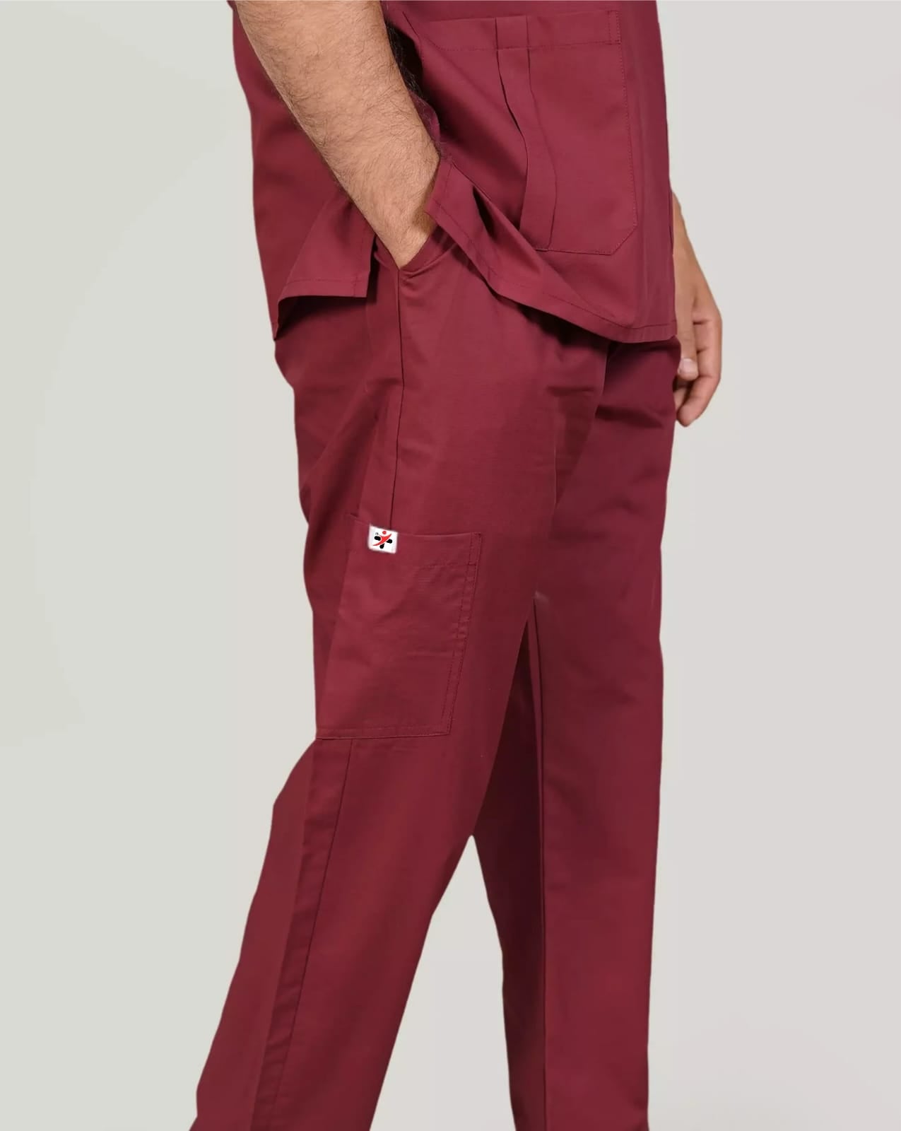 LuxeMed Premium Scrub Mehroon