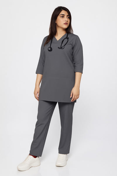 LuxeMed Premium Scrub Grey