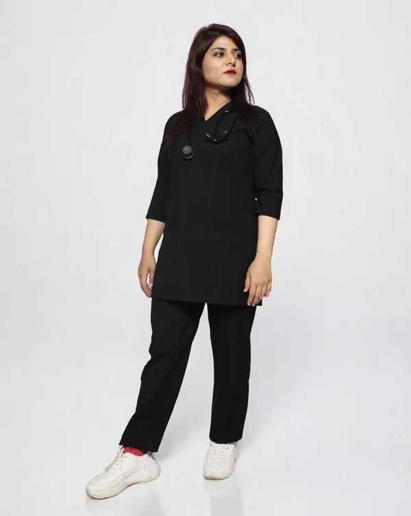 LuxeMed Premium Scrub Black